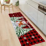 Christmas Snowman Welcome Door Blanket Mats (1)