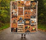 Main 01 Vintage Pumpkin Spooky Season Halloween Woven Throw Blanket, Jack O' Lantern Wall Tapestry, Halloween Watching Movie Blanket, Home Decor Image 1